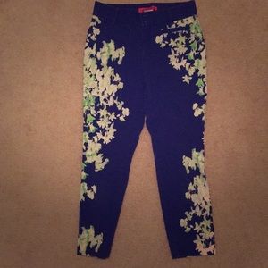 Anthropologie (Cartonnier) floral pants